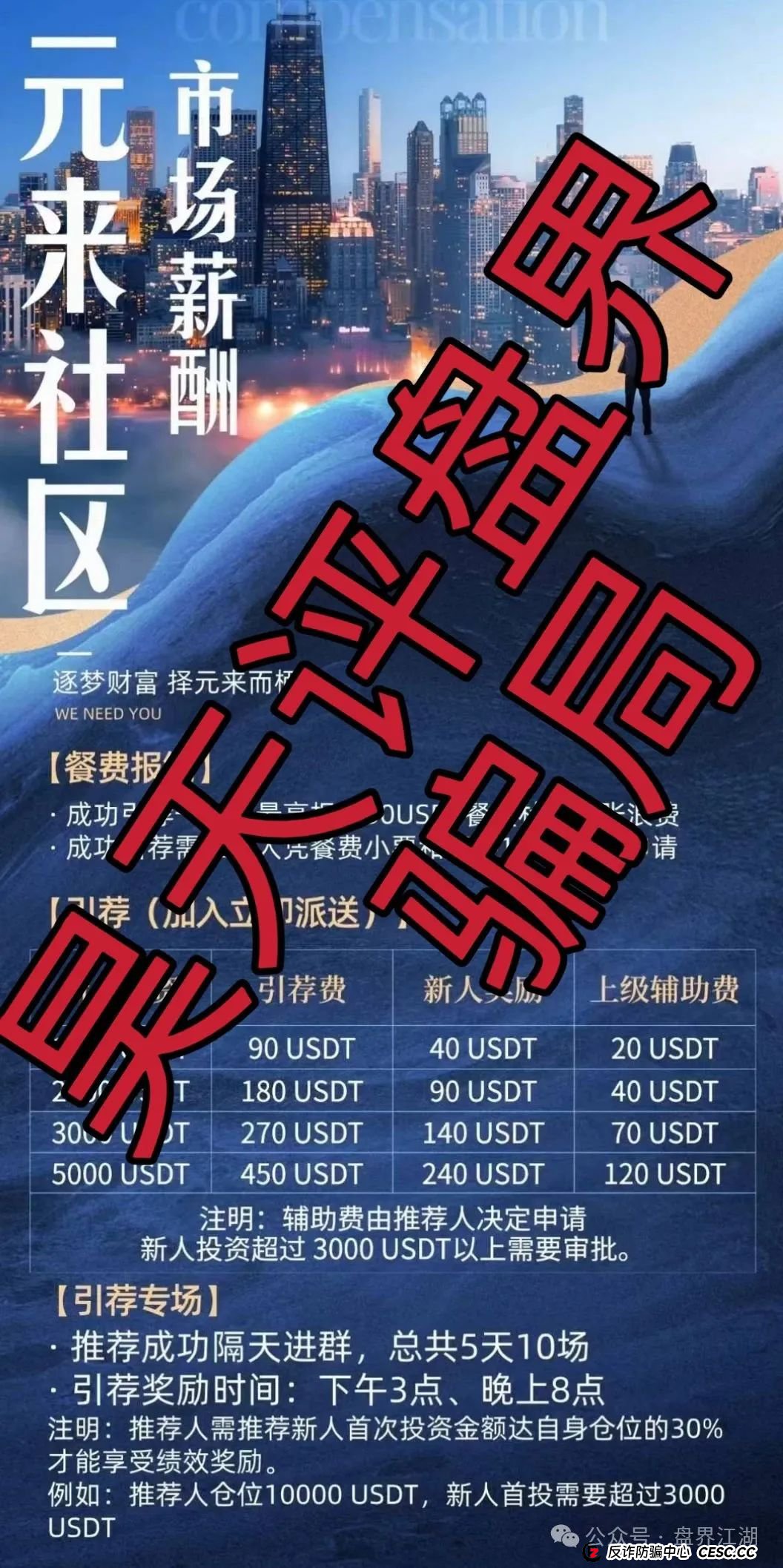 元来社区UBS跟单类资金盘骗局，高度预警，看见一定要远离！(1)