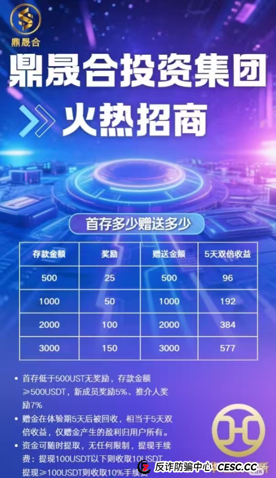 “鑫慷嘉”刚跑路，“鼎晟合HHEX交易所”就来了？警惕！又一个‘孪生’资金盘正在收割！(1)