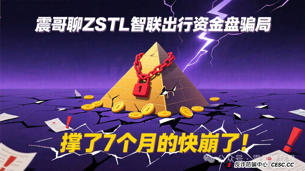 ZSTL智联出行资金盘骗局，撑了7个月的快崩了！(1)