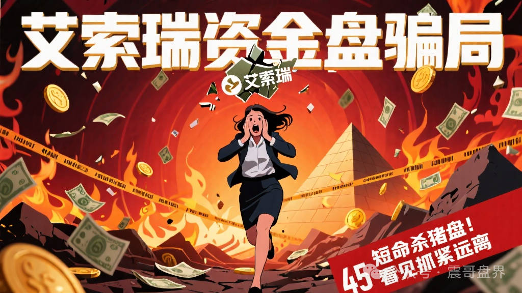 艾索瑞资金盘骗局，短命杀猪盘，看见抓紧远离(1)