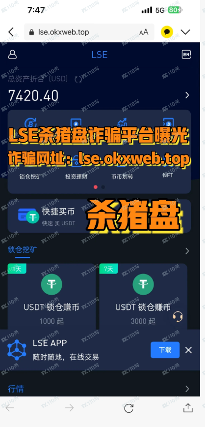 LSE是杀猪盘，请远离！(1)