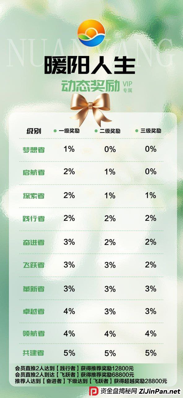 深度拆解“暖阳人生”传销模型：为什么说这是“数学上不可能”的骗局？(1)