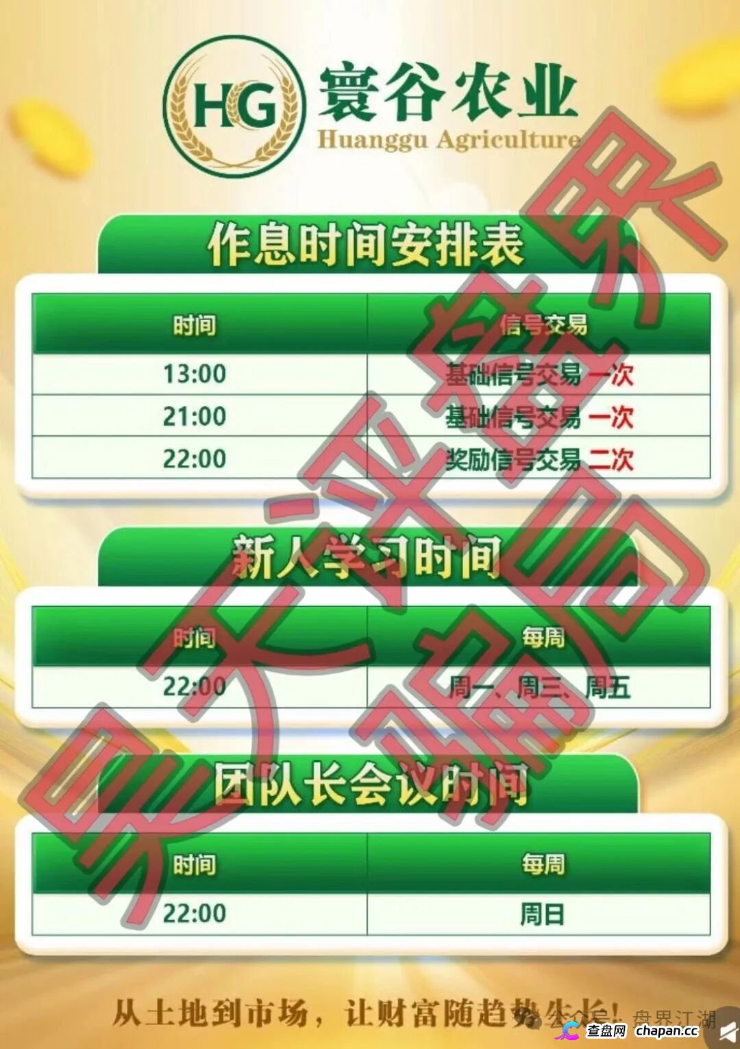 寰谷农业就是优利商务换皮资金盘！柬埔寨骗子的合约跟单骗局正急速崩盘，参