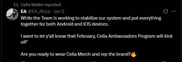Celia 空投何时上线？Celia 主网验证和 KYC 设置(4)