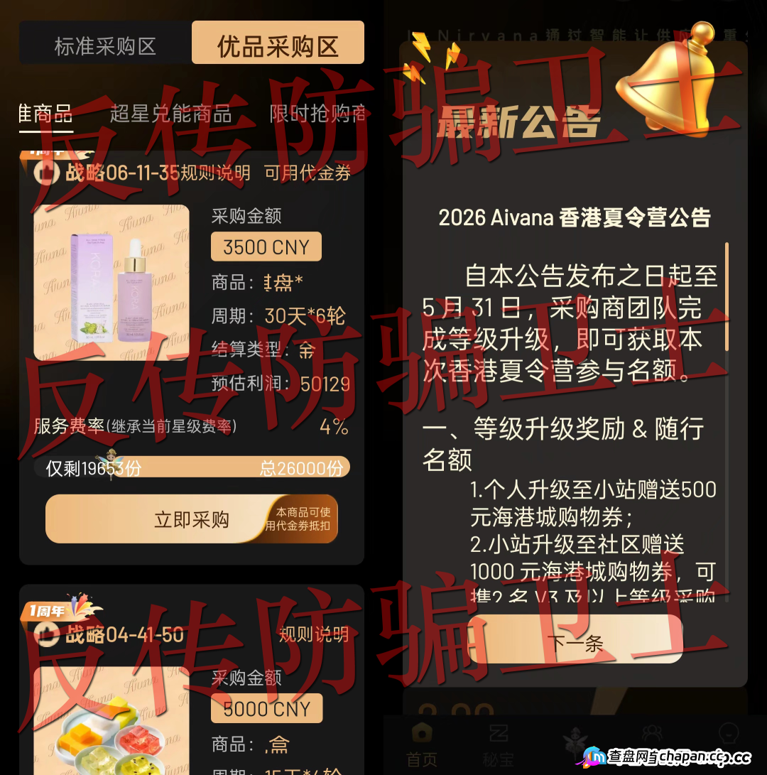 Aivana（智采环联）强制复投不让提，这盘子已经在吸你最后一口血(1)
