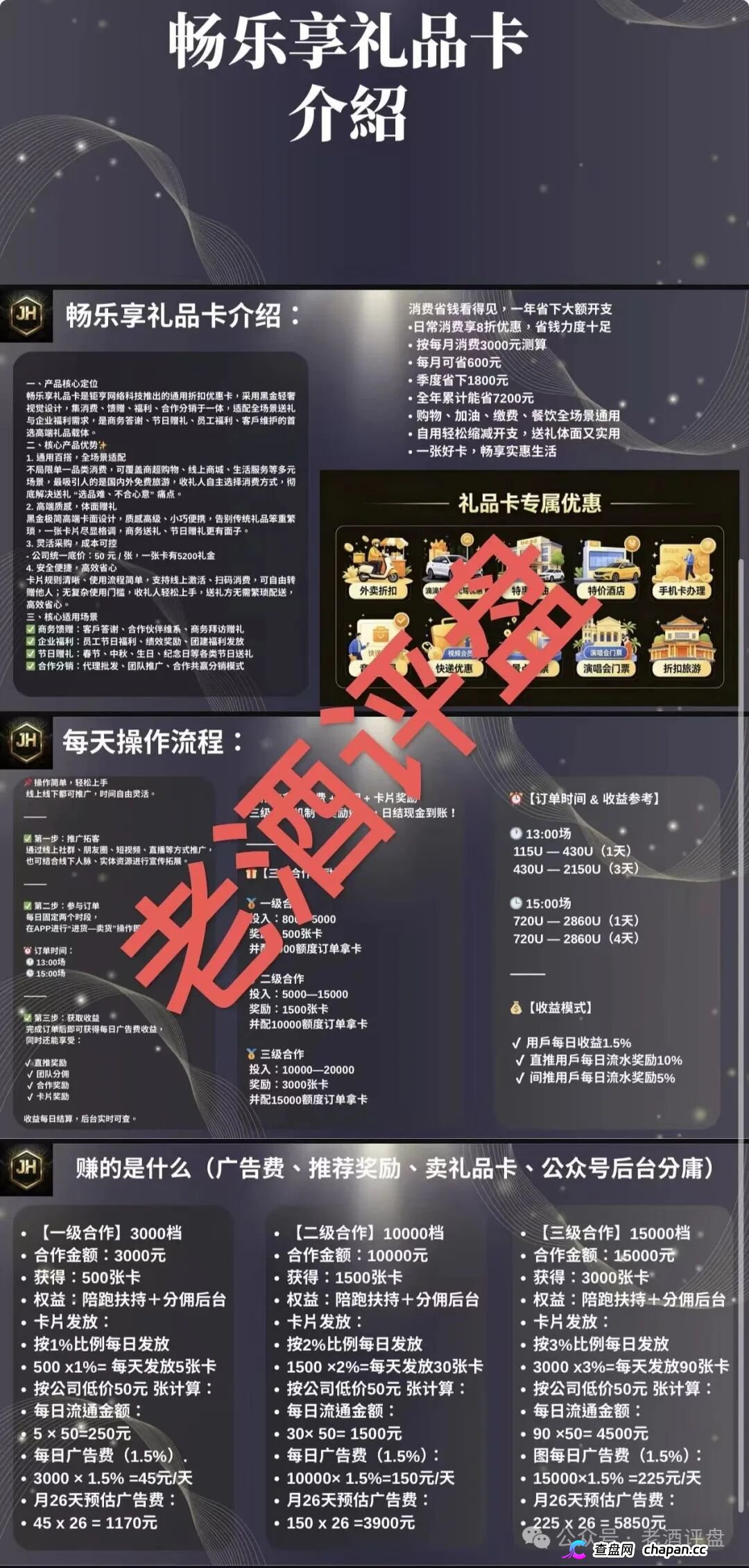 “钜亨商贸”崩盘预警：日息1.5%的礼品卡商贸庞氏骗局，套路还没跑完就跑不出来了