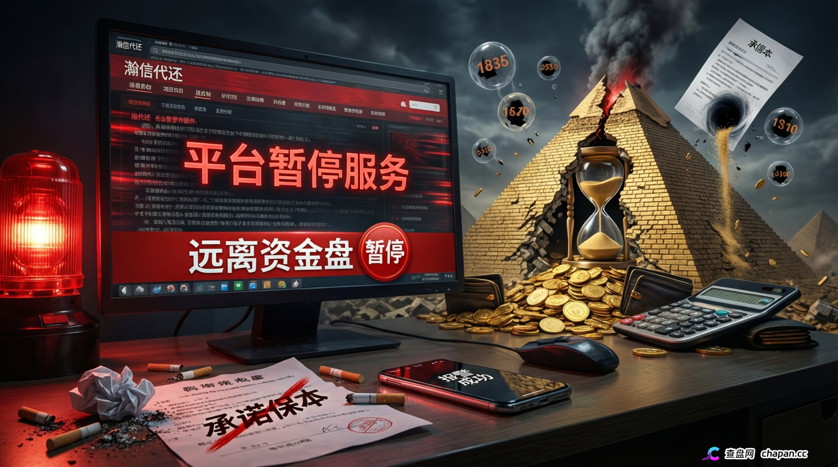 赶紧撤！瀚信代还就是个资金盘，现在跑还能剩点，再晚连裤衩都输光。(1)